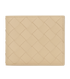 Bottega Veneta Bi Fold Wallet, &pound;190, Accessories, Cream, Leather, Front view